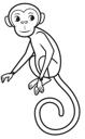 Simple Line Monkey1