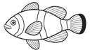 Simple Line Tropcialfish4