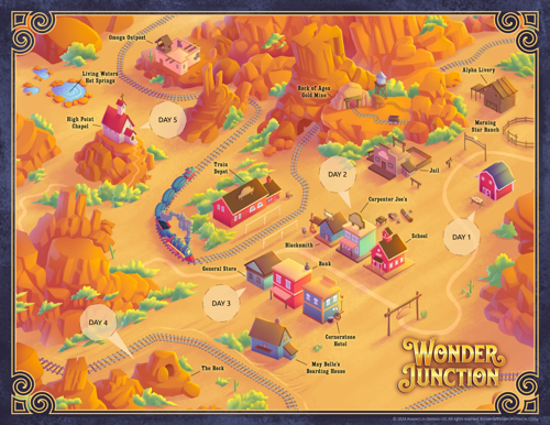Wonder Junction Map