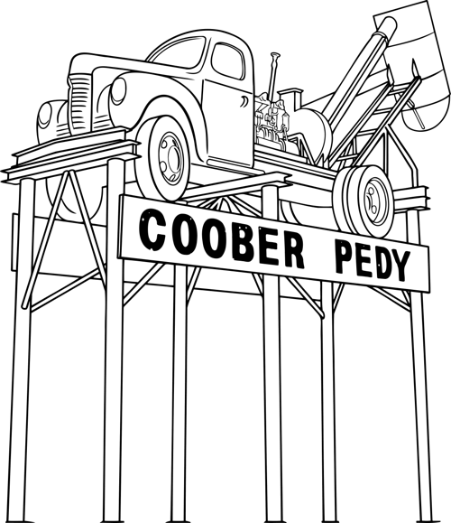 Coober Pedy Sign