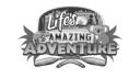 Life's Amazing Adventure Logo Black And White No Background