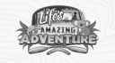 Life's Amazing Adventure Logo Black And White