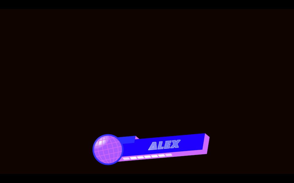 Lower Third: Alex