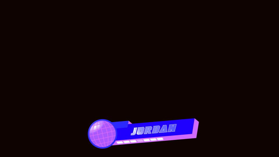 Lower Third: Jordan